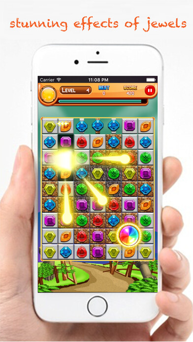 Emulate iPhone app Super Jewel Mania using MyAndroid Emulate iPhone app Super Jewel Mania using MyAndroid