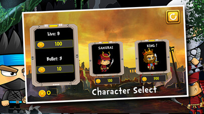 Emulate iPhone app Super Jungle Ninja II Adventures Game For Kids using MyAndroid