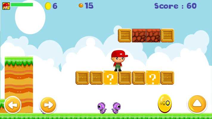 Emulate Android APK Super Jungle World Running