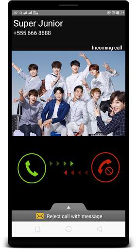 Run android online APK Super Junior Calling Prank from MyAndroid or emulate Super Junior Calling Prank using MyAndroid