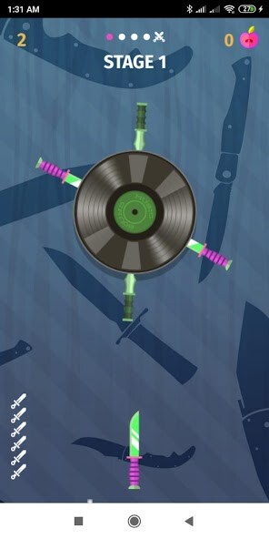 Emulate Android APK Super Knife Hit