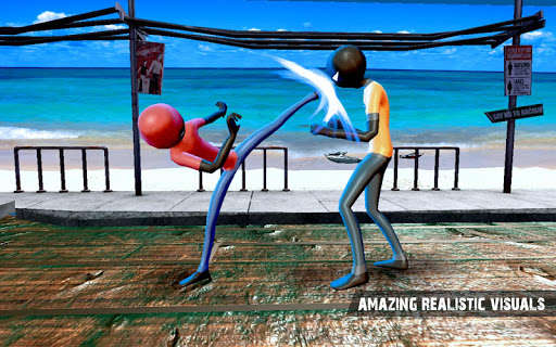 Run android online APK Super KungFu Battle : Stickman Street Fighter War from MyAndroid or emulate Super KungFu Battle : Stickman Street Fighter War using MyAndroid