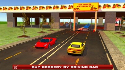 Emulate iPhone app Supermarket Drive Through 3D – Shop in Car Sim using MyAndroid