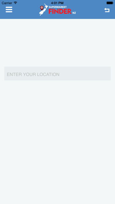 Emulate iPhone app Supermarket Finder NZ using MyAndroid