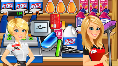 Emulate iPhone app Supermarket Grocery Store Girl using MyAndroid Emulate iPhone app Supermarket Grocery Store Girl using MyAndroid