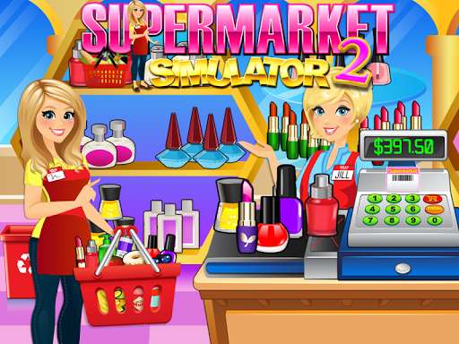 Emulate Android APK Supermarket Grocery Store Girl - Supermarket Games