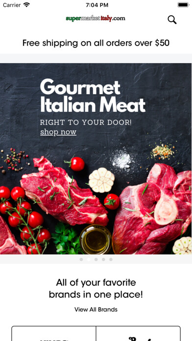 Emulate iPhone app Supermarket Italy using MyAndroid Emulate iPhone app Supermarket Italy using MyAndroid