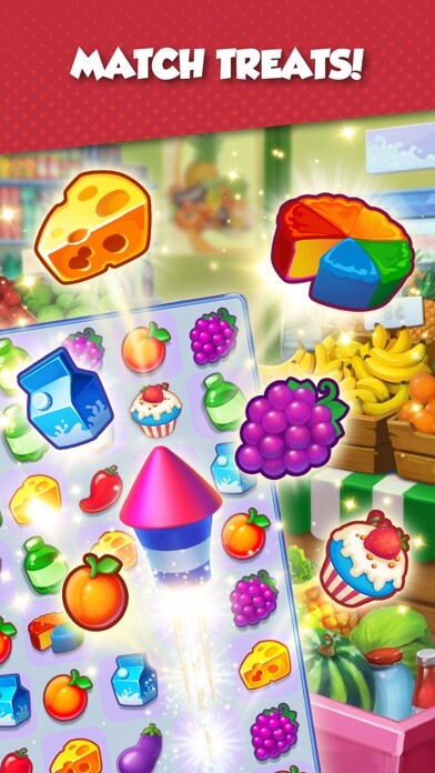 Emulate iPhone app Supermarket Mania - Match 3 using MyAndroid Emulate iPhone app Supermarket Mania - Match 3 using MyAndroid
