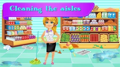 Emulate iPhone app Supermarket Shopping Mall - Girl Superstore using MyAndroid