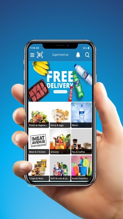 Emulate iPhone app Supermart.ae - Online Grocery using MyAndroid Emulate iPhone app Supermart.ae - Online Grocery using MyAndroid