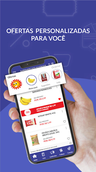 Emulate Android APK Supermercado Alvorada