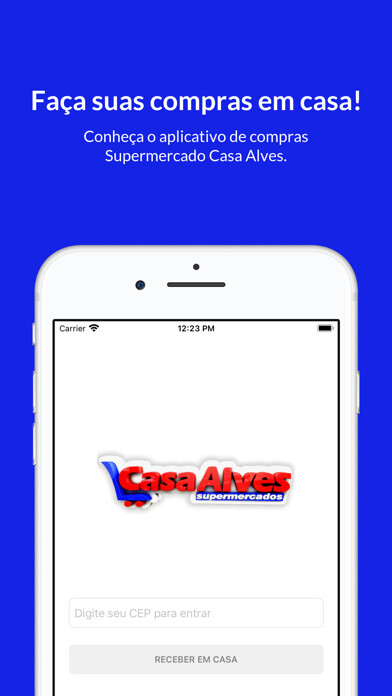 Emulate iPhone app Supermercado Casa Alves using MyAndroid Emulate iPhone app Supermercado Casa Alves using MyAndroid