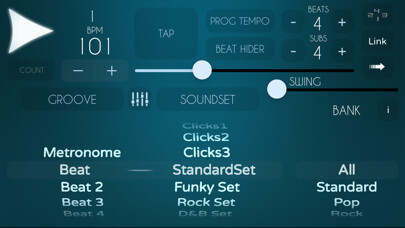 Emulate iPhone app SuperMetronome Groovebox Pro using MyAndroid Emulate iPhone app SuperMetronome Groovebox Pro using MyAndroid