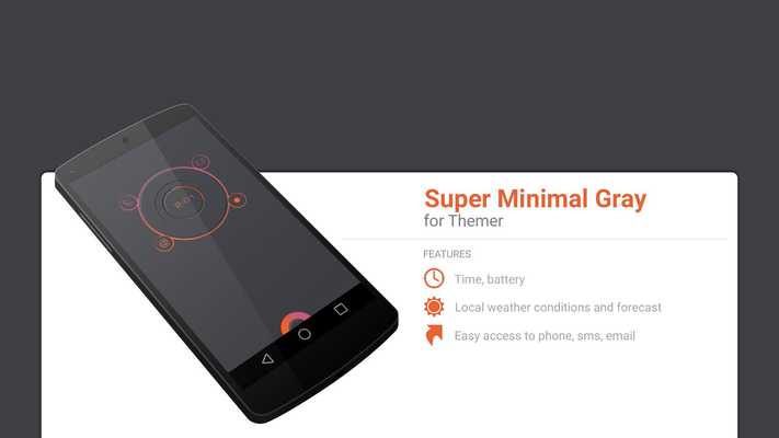 Emulate Android APK Super Minimal Gray Theme Emulate Android APK Super Minimal Gray Theme