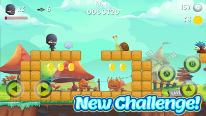 Emulate iPhone app Super Ninja Adventure - Run and Jump Games using MyAndroid Emulate iPhone app Super Ninja Adventure - Run and Jump Games using MyAndroid