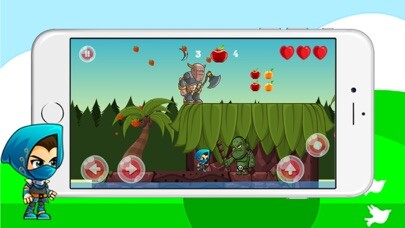 Emulate iPhone app Super Ninja Running And Jump Adventure using MyAndroid Emulate iPhone app Super Ninja Running And Jump Adventure using MyAndroid