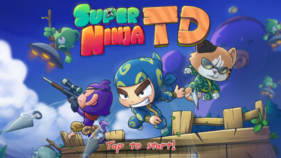 Emulate iPhone app Super Ninja TD using MyAndroid
