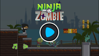Emulate iPhone app Super Ninja vs. Zombie - Popular Free Run Games using MyAndroid