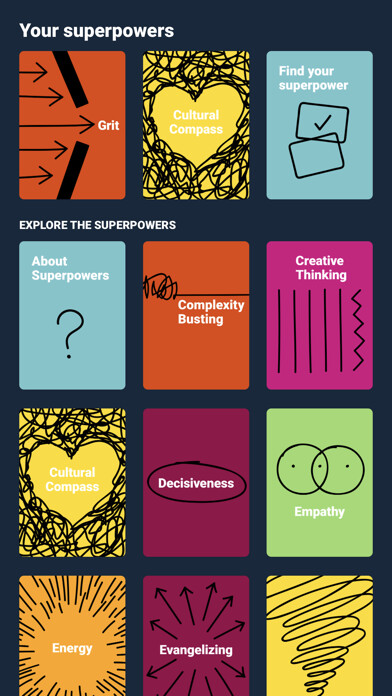 Emulate iPhone app Superpowers by SYPartners using MyAndroid