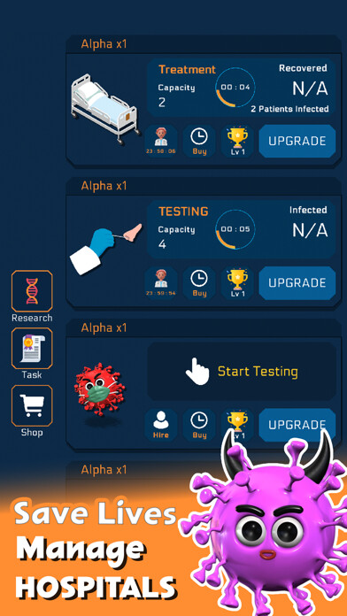 Emulate iPhone app Super President - Idle Game using MyAndroid