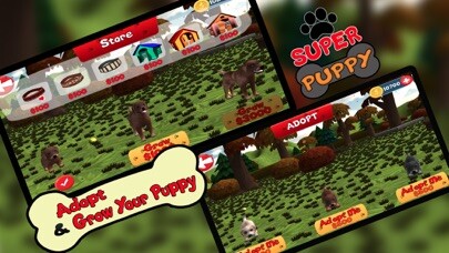 Emulate iPhone app Super Puppy 3D using MyAndroid