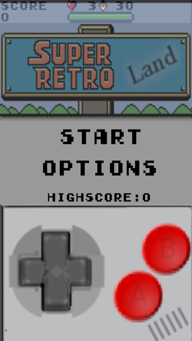 Emulate iPhone app Super Retro Land using MyAndroid Emulate iPhone app Super Retro Land using MyAndroid
