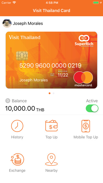 Emulate iPhone app SuperRich M using MyAndroid