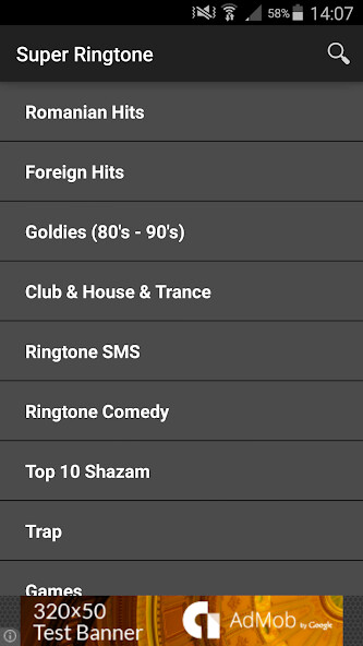Run android online APK Super Ringtone from MyAndroid or emulate Super Ringtone using MyAndroid