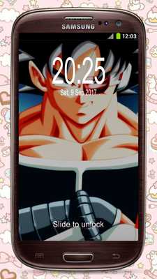 Emulate Android APK Super Saiyan Lock Screen of DBZ