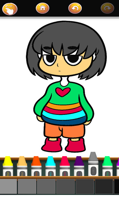 Emulate iPhone app Super Sans Coloring Book using MyAndroid Emulate iPhone app Super Sans Coloring Book using MyAndroid