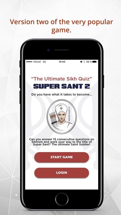 Emulate iPhone app SuperSant 2 using MyAndroid