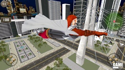 Emulate iPhone app Super Santa Flying Hero using MyAndroid Emulate iPhone app Super Santa Flying Hero using MyAndroid