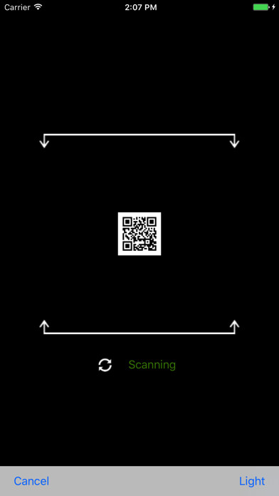 Emulate iPhone app Super Scanner - QR Code Reader & QR Code Creator using MyAndroid Emulate iPhone app Super Scanner - QR Code Reader & QR Code Creator using MyAndroid