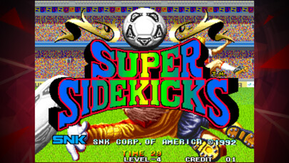 Emulate iPhone app SUPER SIDEKICKS ACA NEOGEO using MyAndroid