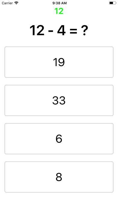 Emulate iPhone app Super Simple Math Game using MyAndroid Emulate iPhone app Super Simple Math Game using MyAndroid