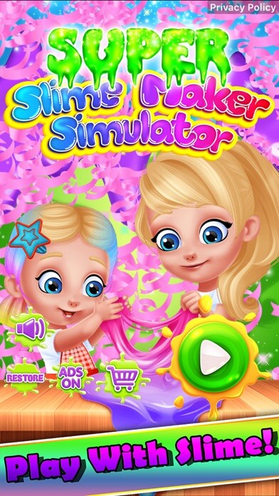 Emulate iPhone app Super Slime Maker Simulator using MyAndroid