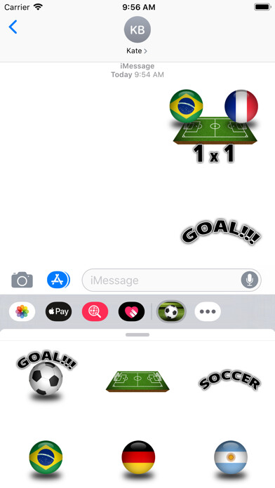 Emulate iPhone app Super Soccer Stickers using MyAndroid Emulate iPhone app Super Soccer Stickers using MyAndroid
