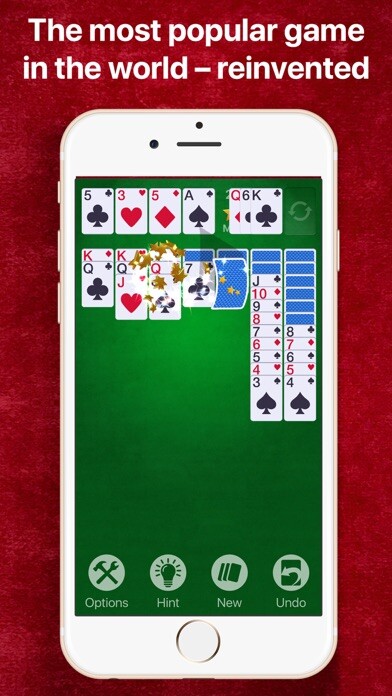 Emulate iPhone app Super Solitaire – Card Game using MyAndroid