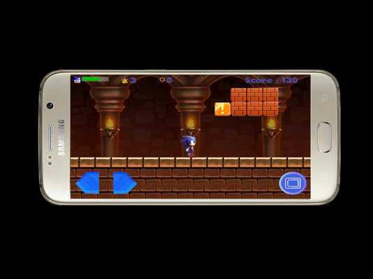 Emulate Android APK Super Sonic Castle : Run  Bros