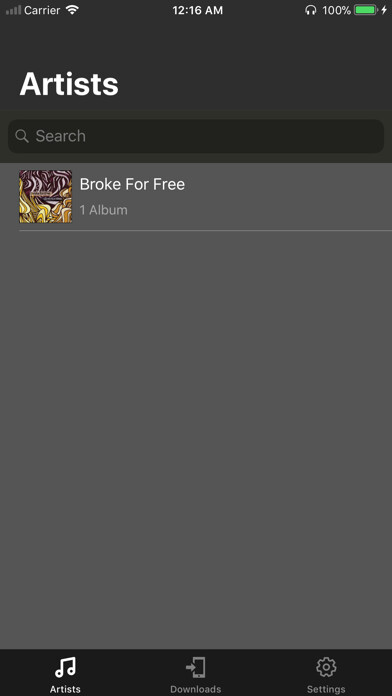 Emulate iPhone app Supersonic - Subsonic client using MyAndroid Emulate iPhone app Supersonic - Subsonic client using MyAndroid
