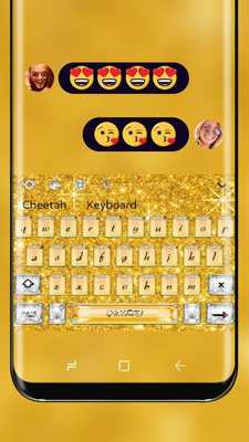 Emulate Android APK Super sparkling golden metal