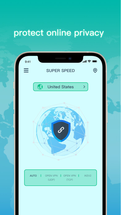Emulate iPhone app SuperSpeed-Fast Proxy using MyAndroid