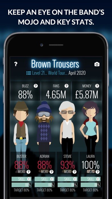 Emulate iPhone app Superstar Band Manager using MyAndroid Emulate iPhone app Superstar Band Manager using MyAndroid