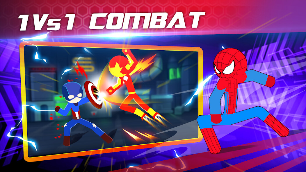 Run android online APK Super Stickman Heroes Fight from MyAndroid or emulate Super Stickman Heroes Fight using MyAndroid