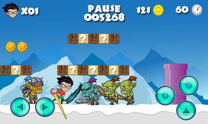 Emulate Android APK Super Titans Go