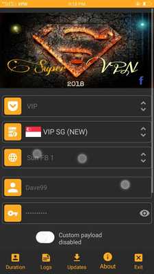 Emulate Android APK Super VPN (New) Emulate Android APK Super VPN (New)