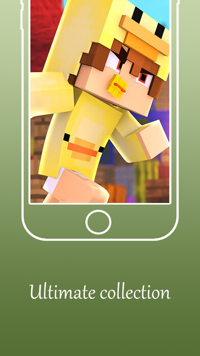 Emulate iPhone app Super Wallpapers For MCPE using MyAndroid