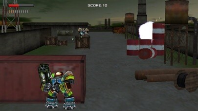 Emulate iPhone app Super War Robots Shooter using MyAndroid Emulate iPhone app Super War Robots Shooter using MyAndroid