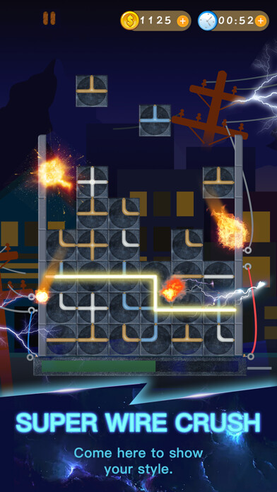 Emulate iPhone app Super Wire Crush using MyAndroid