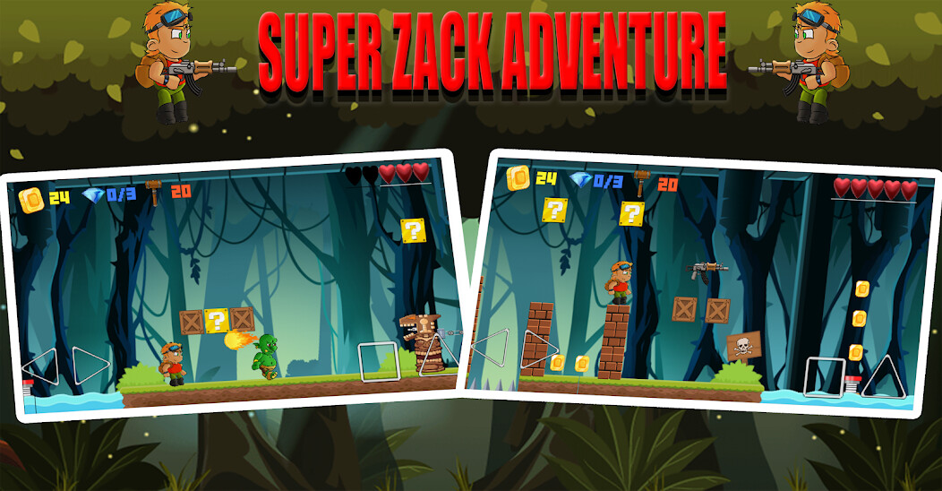 Run android online APK Super Zack Adventures from MyAndroid or emulate Super Zack Adventures using MyAndroid
